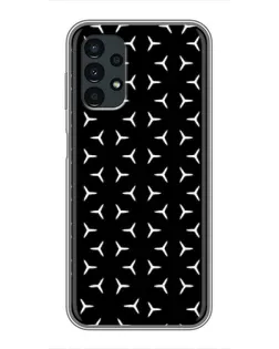Чехол для Samsung Galaxy A13 (4G) с картинкой «Mercedes паттерн звезд»