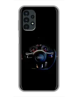 Чехол для Samsung Galaxy A13 (4G) с картинкой «Салон Audi — руль» Чехол для Samsung Galaxy A13 (4G) с картинкой «Салон Audi — руль»