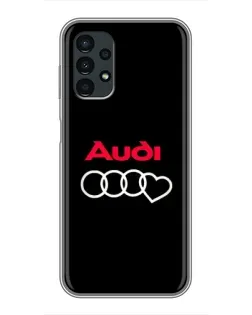 Чохол для Samsung Galaxy A13 (4G) з картинкою «Логотип Audi Heart» Чохол для Samsung Galaxy A13 (4G) з картинкою «Логотип Audi Heart»