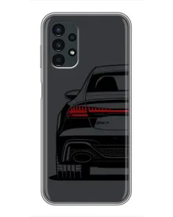 Чехол для Samsung Galaxy A13 (4G) с картинкой «Задняя часть Audi — арт»