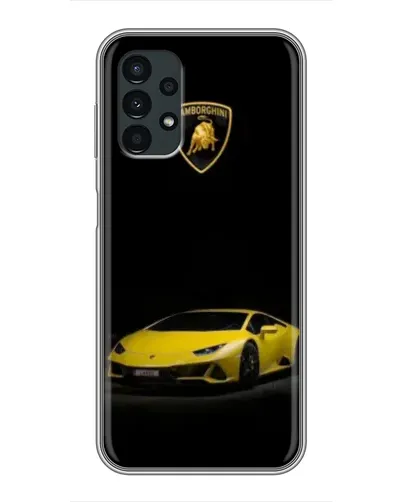Чехол для Samsung Galaxy A13 (4G) с картинкой «Lamborghini желтый акцент» Чехол для Samsung Galaxy A13 (4G) с картинкой «Lamborghini желтый акцент»