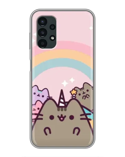 Чехол для Samsung Galaxy A13 (4G) с картинкой «Единорог Pusheen»