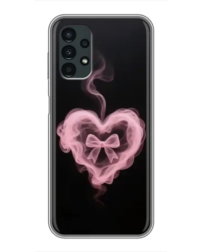 Чехол для Samsung Galaxy A13 (4G) с картинкой «Дымчатое сердце»