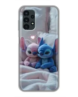 Чехол для Samsung Galaxy A13 (4G) с картинкой «Плюшевые Стич Ангел» Чехол для Samsung Galaxy A13 (4G) с картинкой «Плюшевые Стич Ангел»