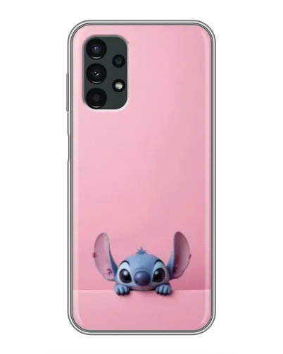 Чехол для Samsung Galaxy A13 (4G) с картинкой «Stitch выглядывает»