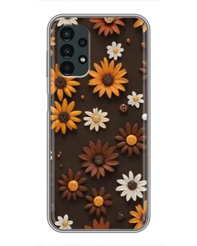 Чехол для Samsung Galaxy A13 (4G) с картинкой «Узор из маленьких подсолнухов» Чехол для Samsung Galaxy A13 (4G) с картинкой «Узор из маленьких подсолнухов»