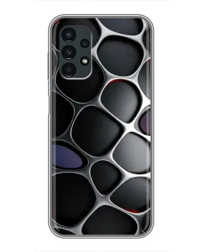 Чехол для Samsung Galaxy A13 (4G) с картинкой «Объемная темная решетка» Чехол для Samsung Galaxy A13 (4G) с картинкой «Объемная темная решетка»