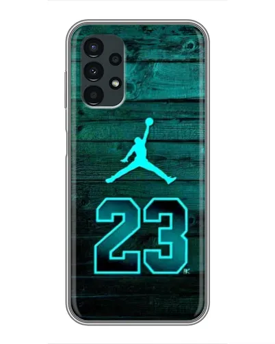 Чехол для Samsung Galaxy A13 (5G) с картинкой «Jordan Cyan 23» Чехол для Samsung Galaxy A13 (5G) с картинкой «Jordan Cyan 23»