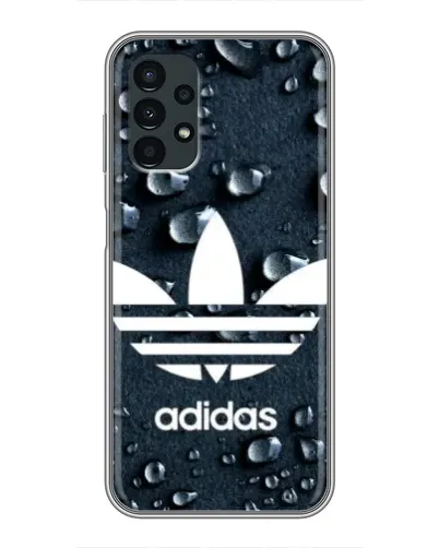 Чехол для Samsung Galaxy A13 (5G) с картинкой «Adidas Trefoil Blue»