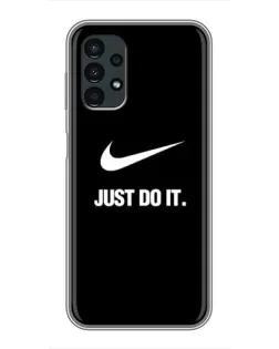 Чехол для Samsung Galaxy A13 (5G) с картинкой «Классический принт Nike»