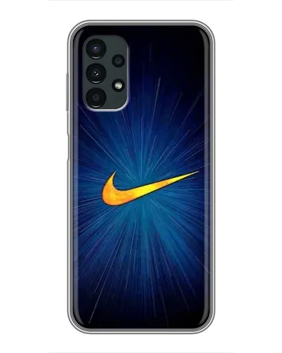 Чехол для Samsung Galaxy A13 (5G) с картинкой «Синий пульс Nike» Чехол для Samsung Galaxy A13 (5G) с картинкой «Синий пульс Nike»