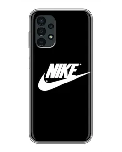 Чехол для Samsung Galaxy A13 (5G) с картинкой «Мазки краски Nike»