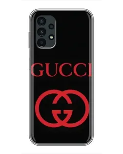 Чехол для Samsung Galaxy A13 (5G) с картинкой «Gucci — красный логотип» Чехол для Samsung Galaxy A13 (5G) с картинкой «Gucci — красный логотип»