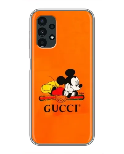 Чехол для Samsung Galaxy A13 (5G) с картинкой «Микки Маус Gucci — оранж» Чехол для Samsung Galaxy A13 (5G) с картинкой «Микки Маус Gucci — оранж»
