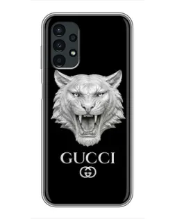 Чехол для Samsung Galaxy A13 (5G) с картинкой «Gucci — серебряный лев» Чехол для Samsung Galaxy A13 (5G) с картинкой «Gucci — серебряный лев»