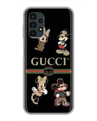 Чехол для Samsung Galaxy A13 (5G) с картинкой «Gucci — герои Disney и монограмма» Чехол для Samsung Galaxy A13 (5G) с картинкой «Gucci — герои Disney и монограмма»