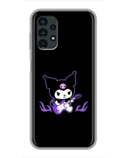 Чехол для Samsung Galaxy A13 (5G) с картинкой «Электрическая Kuromi» Чехол для Samsung Galaxy A13 (5G) с картинкой «Электрическая Kuromi»