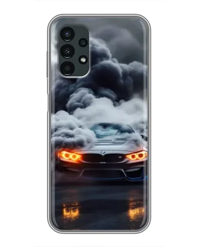 Чехол для Samsung Galaxy A13 (5G) с картинкой «BMW в дыму» Чехол для Samsung Galaxy A13 (5G) с картинкой «BMW в дыму»