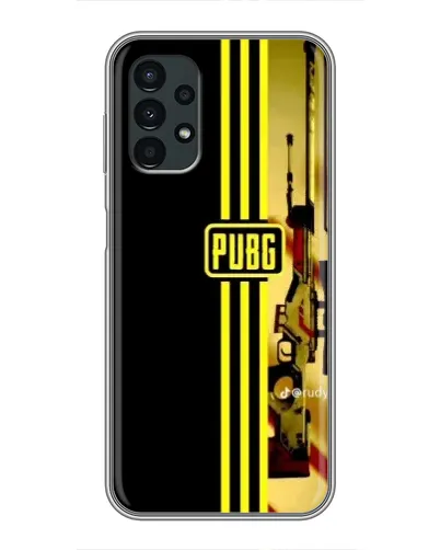 Чехол для Samsung Galaxy A13 (5G) с картинкой «PUBG — камуфляжный шлем»