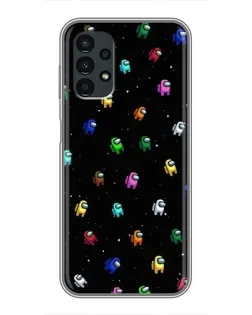 Чехол для Samsung Galaxy A13 (5G) с картинкой «Экипаж Among Us»