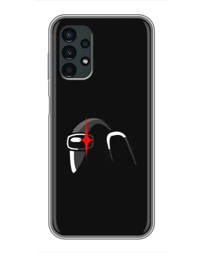 Чехол для Samsung Galaxy A13 (5G) с картинкой «Among Us шлем» Чехол для Samsung Galaxy A13 (5G) с картинкой «Among Us шлем»