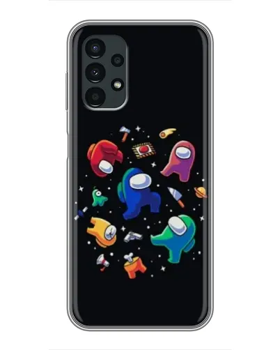 Чехол для Samsung Galaxy A13 (5G) с картинкой «Among Us космос» Чехол для Samsung Galaxy A13 (5G) с картинкой «Among Us космос»