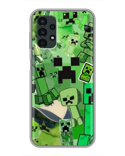 Чехол для Samsung Galaxy A13 (5G) с картинкой «Криперы Minecraft» Чехол для Samsung Galaxy A13 (5G) с картинкой «Криперы Minecraft»