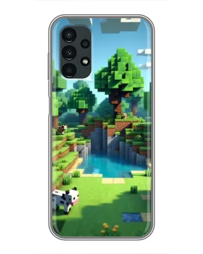 Чехол для Samsung Galaxy A13 (5G) с картинкой «Minecraft летний день» Чехол для Samsung Galaxy A13 (5G) с картинкой «Minecraft летний день»