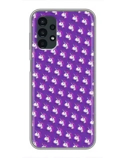 Чехол для Samsung Galaxy A13 (5G) с картинкой «Единороги на фиолетовом» Чехол для Samsung Galaxy A13 (5G) с картинкой «Единороги на фиолетовом»