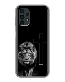 Чехол для Samsung Galaxy A13 (5G) с картинкой «Лев и Крест»
