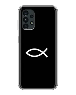 Чехол для Samsung Galaxy A13 (5G) с картинкой «Символ рыбы Jesus» Чехол для Samsung Galaxy A13 (5G) с картинкой «Символ рыбы Jesus»