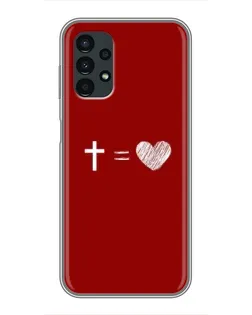 Чехол для Samsung Galaxy A13 (5G) с картинкой «Уравнение любви» Чехол для Samsung Galaxy A13 (5G) с картинкой «Уравнение любви»