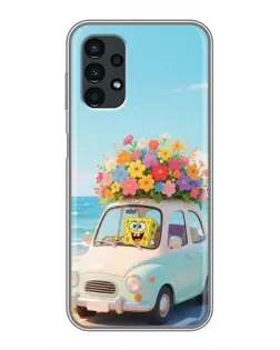 Чехол для Samsung Galaxy A13 (5G) с картинкой «Автомобильное путешествие»