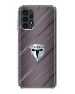 Чехол для Samsung Galaxy A13 (5G) с картинкой «Металлическая текстура Tesla» Чехол для Samsung Galaxy A13 (5G) с картинкой «Металлическая текстура Tesla»