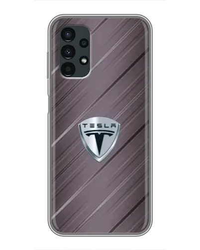 Чехол для Samsung Galaxy A13 (5G) с картинкой «Металлическая текстура Tesla» Чехол для Samsung Galaxy A13 (5G) с картинкой «Металлическая текстура Tesla»