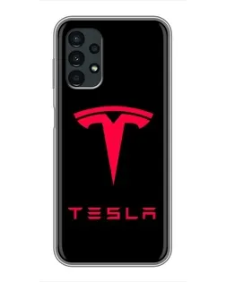 Чехол для Samsung Galaxy A13 (5G) с картинкой «Tesla Red Logo» Чехол для Samsung Galaxy A13 (5G) с картинкой «Tesla Red Logo»