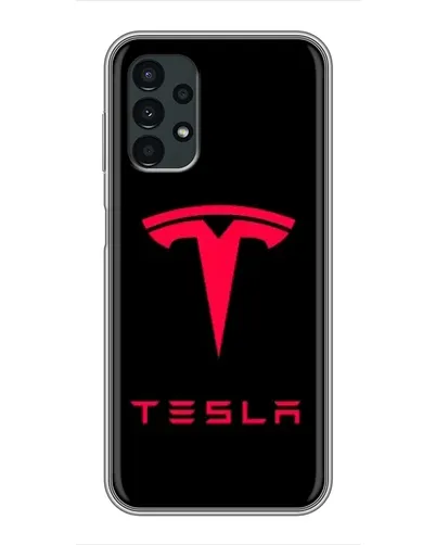 Чехол для Samsung Galaxy A13 (5G) с картинкой «Tesla Red Logo» Чехол для Samsung Galaxy A13 (5G) с картинкой «Tesla Red Logo»