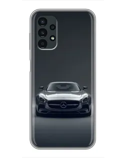 Чехол для Samsung Galaxy A13 (5G) с картинкой «Mercedes на черном»