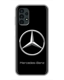 Чехол для Samsung Galaxy A13 (5G) с картинкой «Mercedes Silver Logo»
