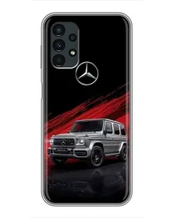 Чехол для Samsung Galaxy A13 (5G) с картинкой «Mercedes G-Class красный»