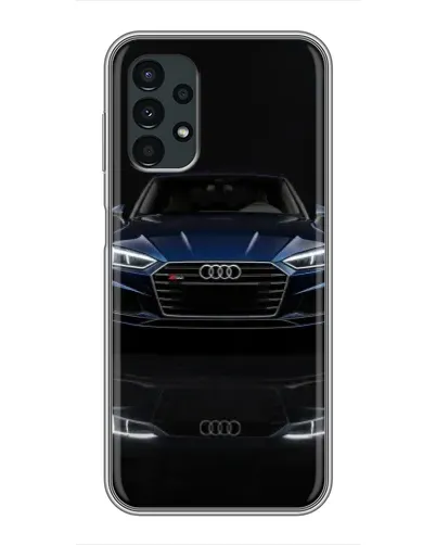 Чехол для Samsung Galaxy A13 (5G) с картинкой «Audi — ночное отражение» Чехол для Samsung Galaxy A13 (5G) с картинкой «Audi — ночное отражение»