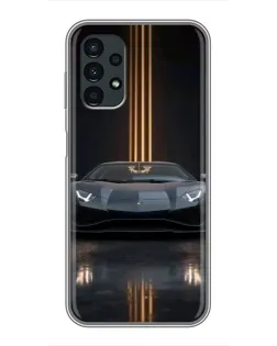 Чехол для Samsung Galaxy A13 (5G) с картинкой «Lamborghini золотые линии» Чехол для Samsung Galaxy A13 (5G) с картинкой «Lamborghini золотые линии»