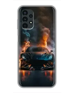Чехол для Samsung Galaxy A13 (5G) с картинкой «Lamborghini дымная эстетика» Чехол для Samsung Galaxy A13 (5G) с картинкой «Lamborghini дымная эстетика»