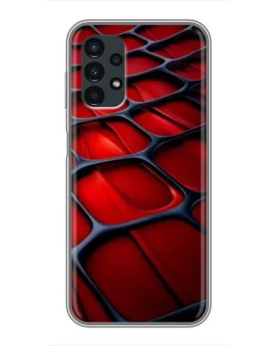Чехол для Samsung Galaxy A13 (5G) с картинкой «Красная глянцевая сетка» Чехол для Samsung Galaxy A13 (5G) с картинкой «Красная глянцевая сетка»