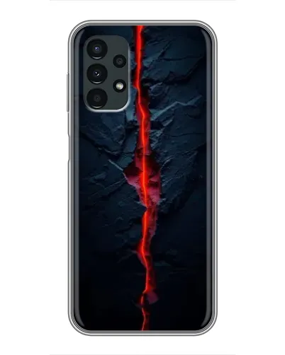 Чехол для Samsung Galaxy A13 (5G) с картинкой «Kрасная лавовая трещина» Чехол для Samsung Galaxy A13 (5G) с картинкой «Kрасная лавовая трещина»