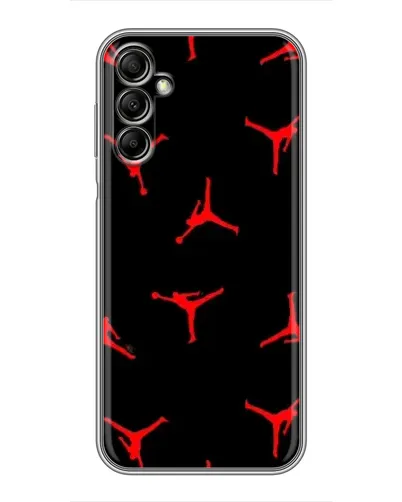 Чехол для Samsung Galaxy A14 5G с картинкой «Jordan Red Pattern»