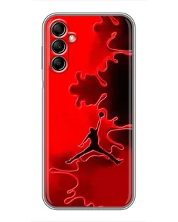 Чехол для Samsung Galaxy A14 5G с картинкой «Jordan Red Smoke»