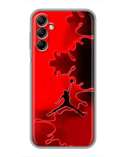 Чехол для Samsung Galaxy A14 5G с картинкой «Jordan Red Smoke»