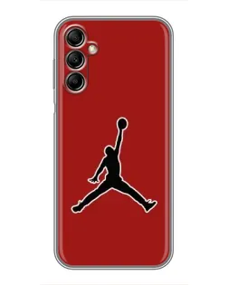 Чехол для Samsung Galaxy A14 5G с картинкой «Jordan Red Back»
