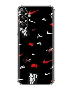 Чехол для Samsung Galaxy A14 5G с картинкой «Nike Mix Pattern»